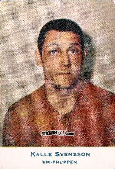 Sticker Kalle Svensson - Fotboll 1958
 n. 591 - Alifabolaget
