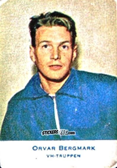 Sticker Orvar Bergmark - Fotboll 1958
 n. 597 - Alifabolaget
