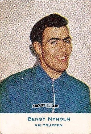 Sticker Bengt Nyholm - Fotboll 1958
 n. 600 - Alifabolaget

