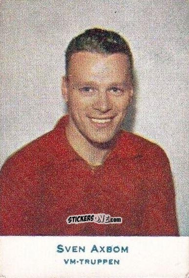 Sticker Sven Axbom - Fotboll 1958
 n. 601 - Alifabolaget
