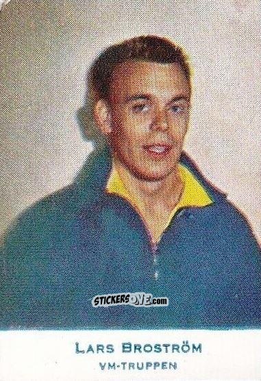 Sticker Lars Broström - Fotboll 1958
 n. 612 - Alifabolaget
