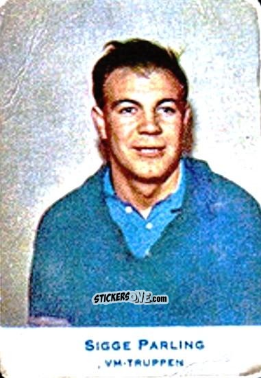 Sticker Sigge Parling - Fotboll 1958
 n. 613 - Alifabolaget
