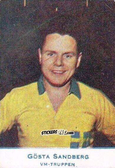 Sticker Gösta Sandberg - Fotboll 1958
 n. 614 - Alifabolaget
