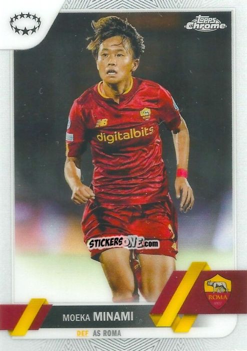 Cromo Moeka Minami - UEFA Women’s Champions League Chrome 2022-2023
 n. 17 - Topps