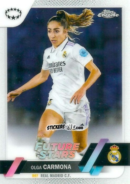 Cromo Olga Carmona - UEFA Women’s Champions League Chrome 2022-2023
 n. 18 - Topps