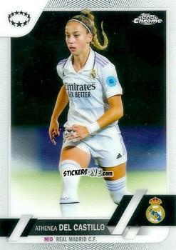 Sticker Athenea del Castillo - UEFA Women’s Champions League Chrome 2022-2023
 n. 22 - Topps