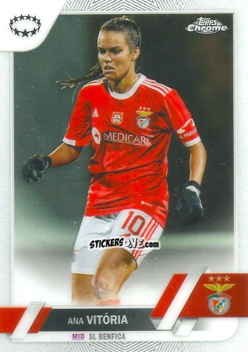 Figurina Ana Vitória - UEFA Women’s Champions League Chrome 2022-2023
 n. 24 - Topps