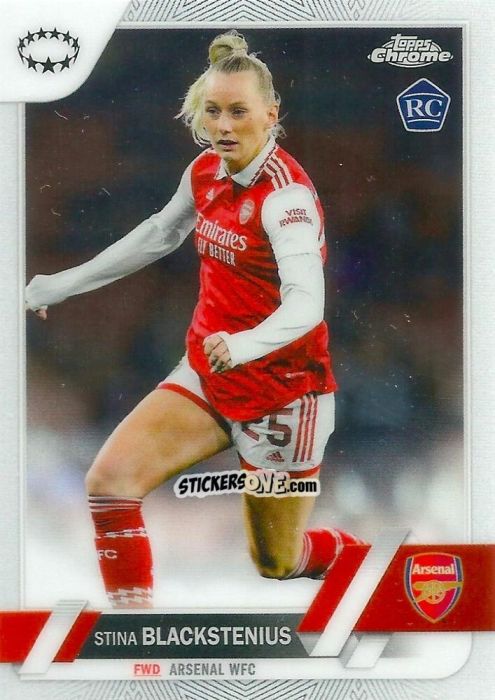 Cromo Stina Blackstenius - UEFA Women’s Champions League Chrome 2022-2023
 n. 25 - Topps