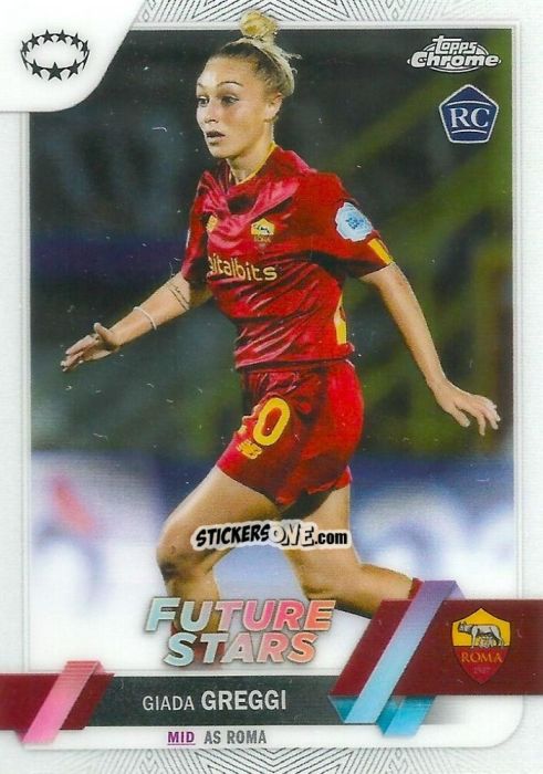 Cromo Giada Greggi - UEFA Women’s Champions League Chrome 2022-2023
 n. 32 - Topps