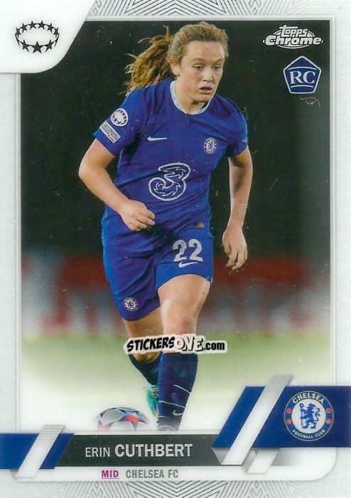 Figurina Erin Cuthbert - UEFA Women’s Champions League Chrome 2022-2023
 n. 35 - Topps