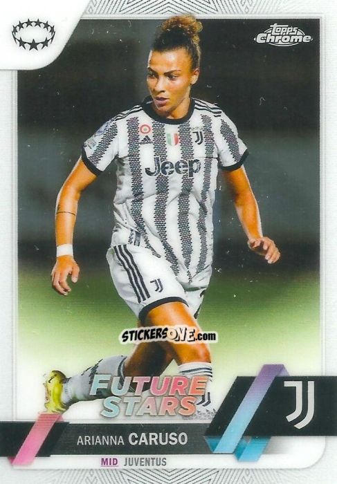 Sticker Arianna Caruso - UEFA Women’s Champions League Chrome 2022-2023
 n. 41 - Topps