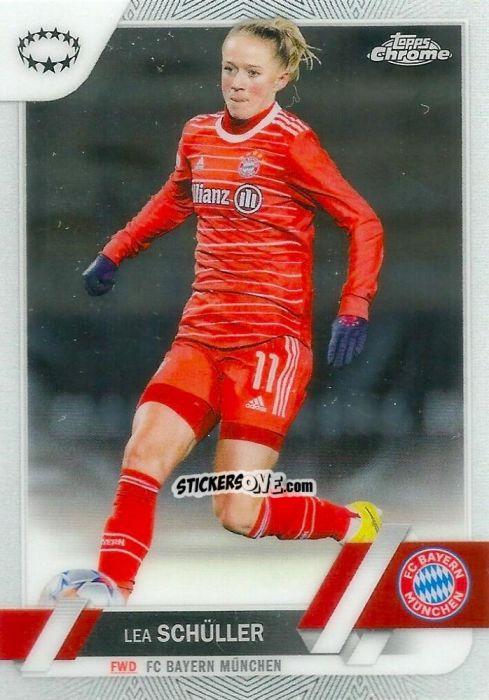 Cromo Lea Schüller - UEFA Women’s Champions League Chrome 2022-2023
 n. 44 - Topps