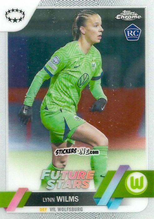 Sticker Lynn Wilms - UEFA Women’s Champions League Chrome 2022-2023
 n. 47 - Topps