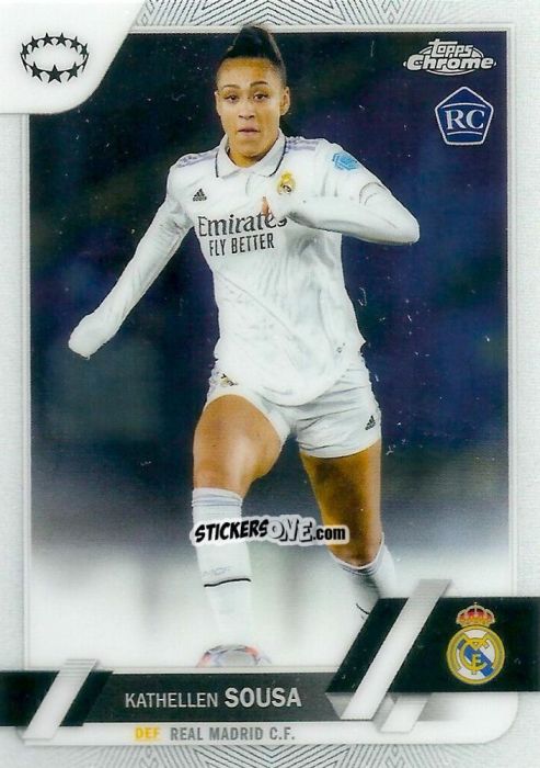 Cromo Kathellen Sousa - UEFA Women’s Champions League Chrome 2022-2023
 n. 53 - Topps