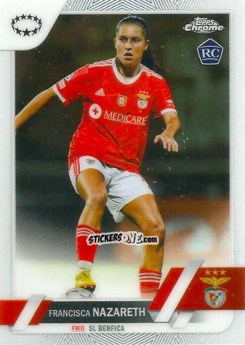 Cromo Francisca Nazareth - UEFA Women’s Champions League Chrome 2022-2023
 n. 54 - Topps