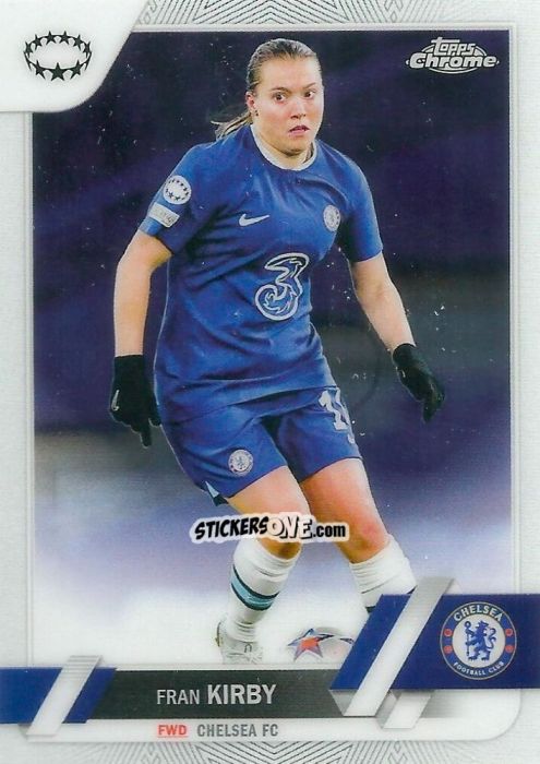 Cromo Fran Kirby - UEFA Women’s Champions League Chrome 2022-2023
 n. 59 - Topps