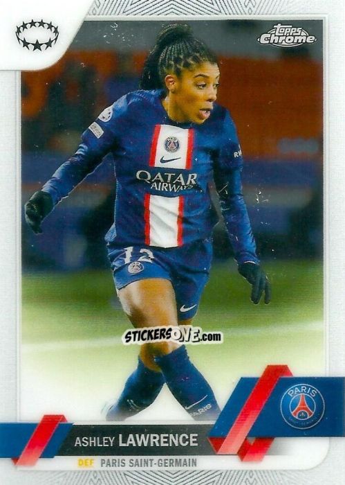 Sticker Ashley Lawrence - UEFA Women’s Champions League Chrome 2022-2023
 n. 63 - Topps