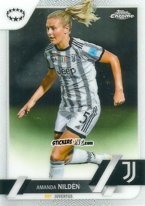 Cromo Amanda Nildén - UEFA Women’s Champions League Chrome 2022-2023
 n. 67 - Topps