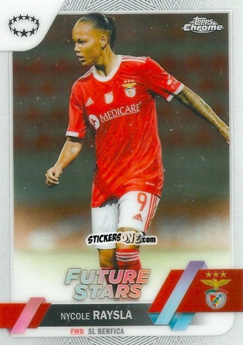 Cromo Nycole Raysla - UEFA Women’s Champions League Chrome 2022-2023
 n. 73 - Topps