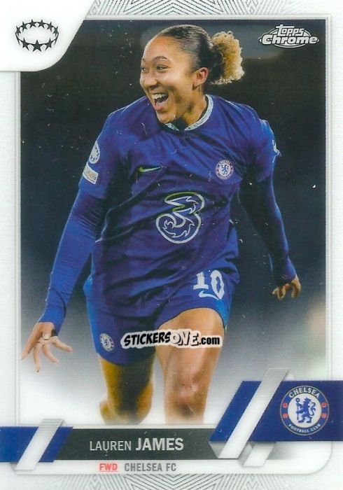 Figurina Lauren James - UEFA Women’s Champions League Chrome 2022-2023
 n. 79 - Topps
