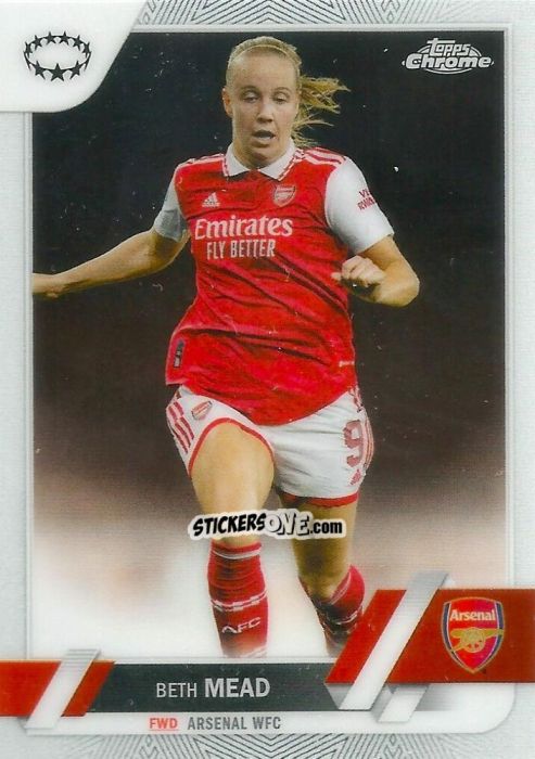 Figurina Beth Mead - UEFA Women’s Champions League Chrome 2022-2023
 n. 81 - Topps