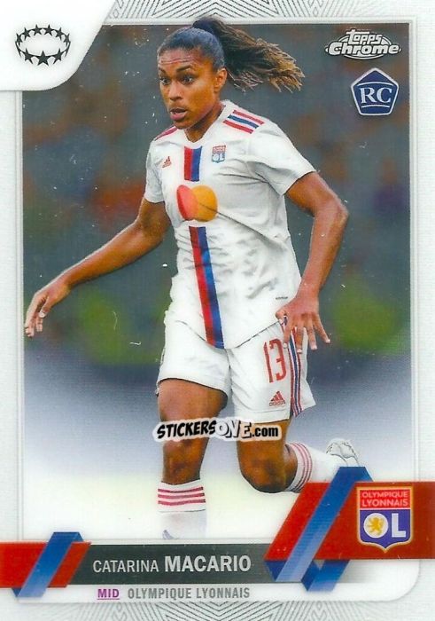 Figurina Catarina Macario - UEFA Women’s Champions League Chrome 2022-2023
 n. 85 - Topps