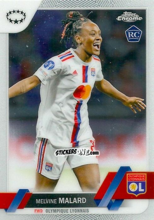 Cromo Melvine Malard - UEFA Women’s Champions League Chrome 2022-2023
 n. 87 - Topps