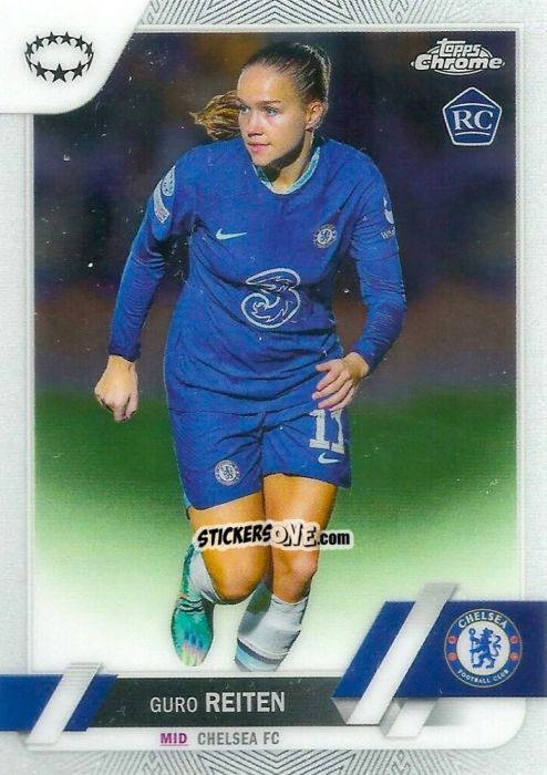 Figurina Guro Reiten - UEFA Women’s Champions League Chrome 2022-2023
 n. 88 - Topps