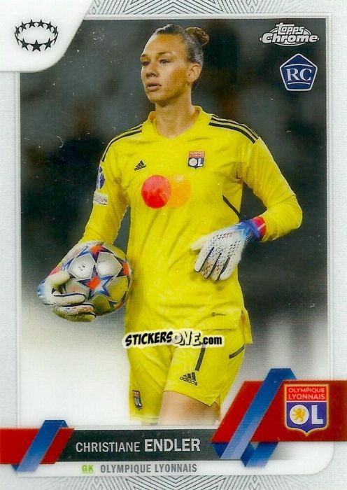 Figurina Christiane Endler - UEFA Women’s Champions League Chrome 2022-2023
 n. 89 - Topps