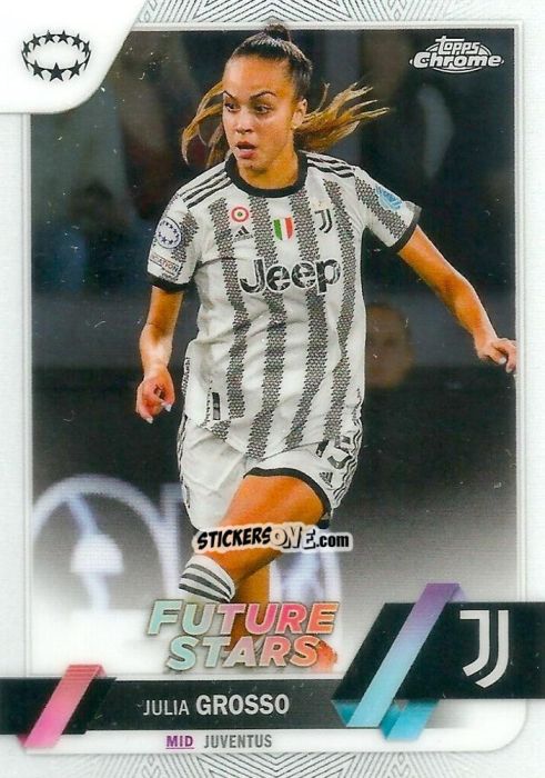Figurina Julia Grosso - UEFA Women’s Champions League Chrome 2022-2023
 n. 92 - Topps