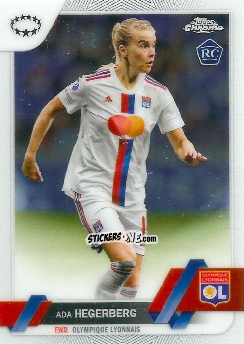 Figurina Ada Hegerberg - UEFA Women’s Champions League Chrome 2022-2023
 n. 100 - Topps