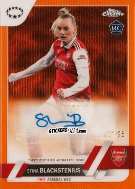 Cromo Stina Blackstenius - UEFA Women’s Champions League Chrome 2022-2023
 n. A-BL - Topps
