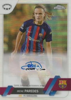 Figurina Irene Paredes - UEFA Women’s Champions League Chrome 2022-2023
 n. A-IP - Topps