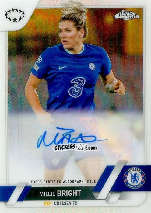 Sticker Millie Bright - UEFA Women’s Champions League Chrome 2022-2023
 n. A-MB - Topps