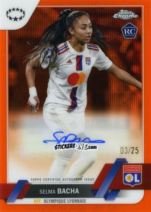 Sticker Selma Bacha - UEFA Women’s Champions League Chrome 2022-2023
 n. A-SB - Topps