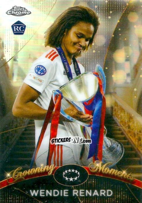 Sticker Wendie Renard - UEFA Women’s Champions League Chrome 2022-2023
 n. CM-1 - Topps