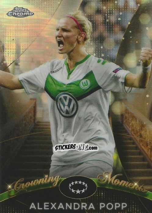 Sticker Alexandra Popp - UEFA Women’s Champions League Chrome 2022-2023
 n. CM-4 - Topps
