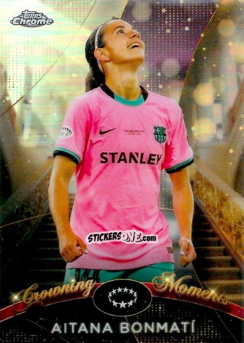 Sticker Aitana Bonmatí - UEFA Women’s Champions League Chrome 2022-2023
 n. CM-5 - Topps