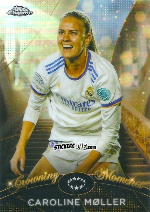 Figurina Caroline Møller - UEFA Women’s Champions League Chrome 2022-2023
 n. CM-6 - Topps