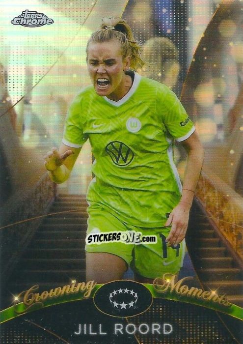 Figurina Jill Roord - UEFA Women’s Champions League Chrome 2022-2023
 n. CM-9 - Topps