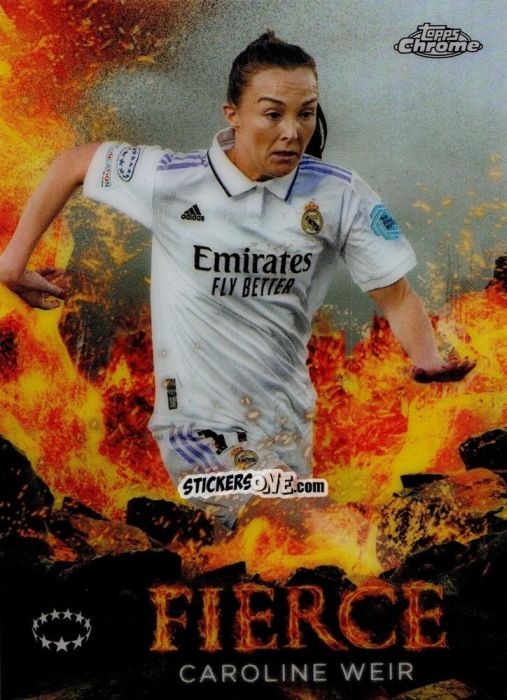 Cromo Caroline Weir - UEFA Women’s Champions League Chrome 2022-2023
 n. F-3 - Topps