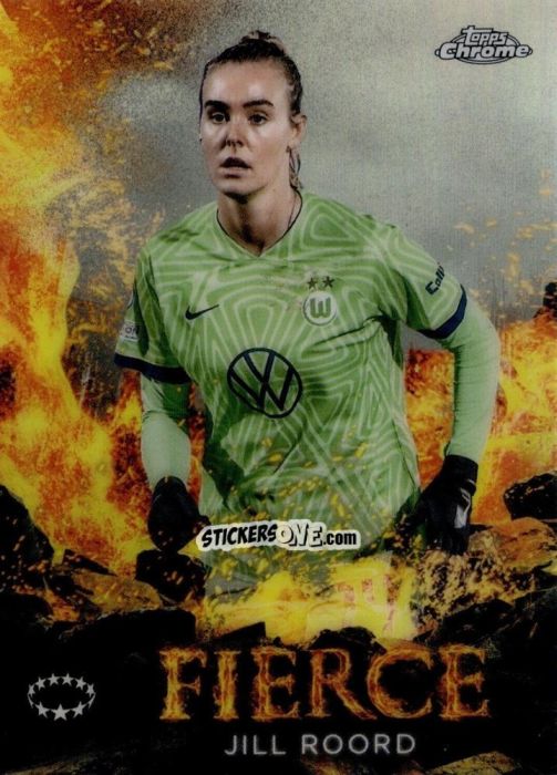 Figurina Jill Roord - UEFA Women’s Champions League Chrome 2022-2023
 n. F-4 - Topps