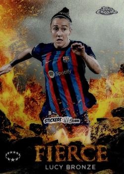 Sticker Lucy Bronze - UEFA Women’s Champions League Chrome 2022-2023
 n. F-5 - Topps