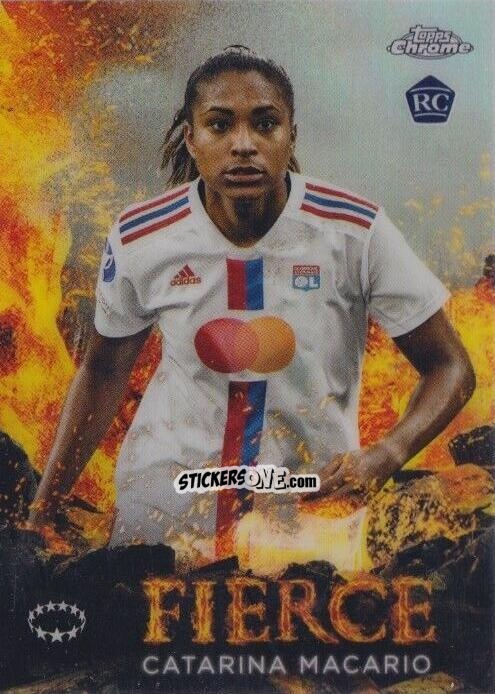 Cromo Catarina Macario - UEFA Women’s Champions League Chrome 2022-2023
 n. F-10 - Topps