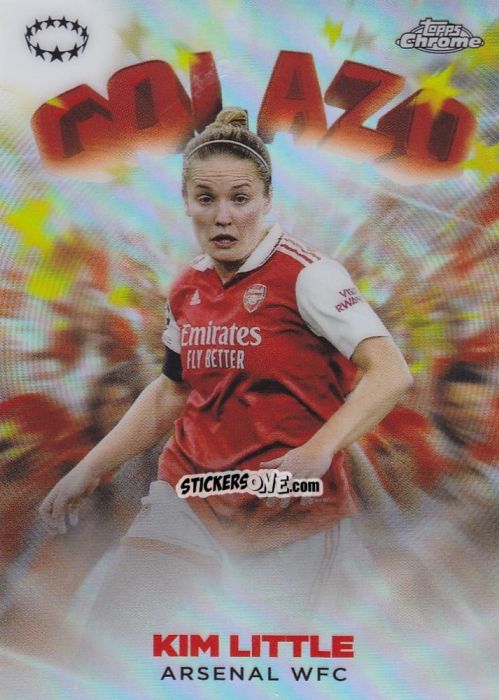 Sticker Kim Little - UEFA Women’s Champions League Chrome 2022-2023
 n. G-3 - Topps