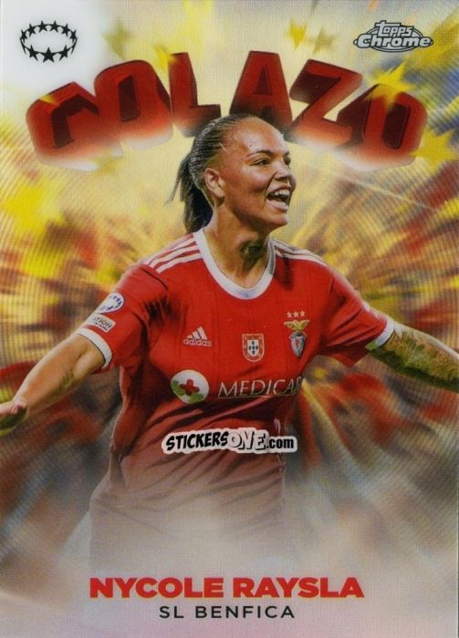 Cromo Nycole Raysla - UEFA Women’s Champions League Chrome 2022-2023
 n. G-8 - Topps