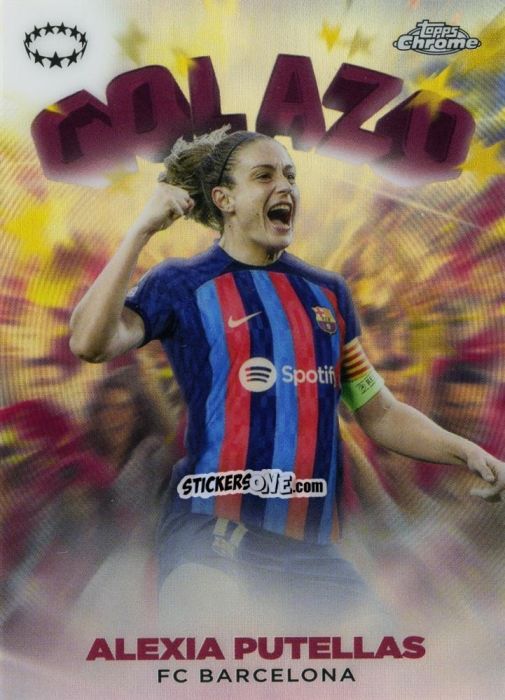 Sticker Alexia Putellas - UEFA Women’s Champions League Chrome 2022-2023
 n. G-10 - Topps
