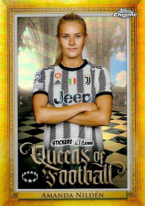 Cromo Amanda Nildén - UEFA Women’s Champions League Chrome 2022-2023
 n. Q-5 - Topps