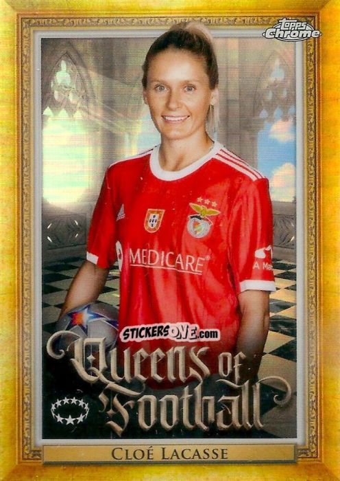 Sticker Cloé Lacasse - UEFA Women’s Champions League Chrome 2022-2023
 n. Q-8 - Topps