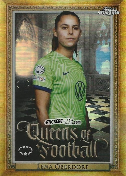Cromo Lena Oberdorf - UEFA Women’s Champions League Chrome 2022-2023
 n. Q-15 - Topps